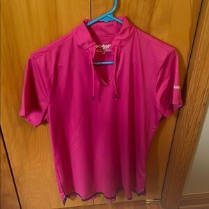 Columbia Fuchsia Activewear Top